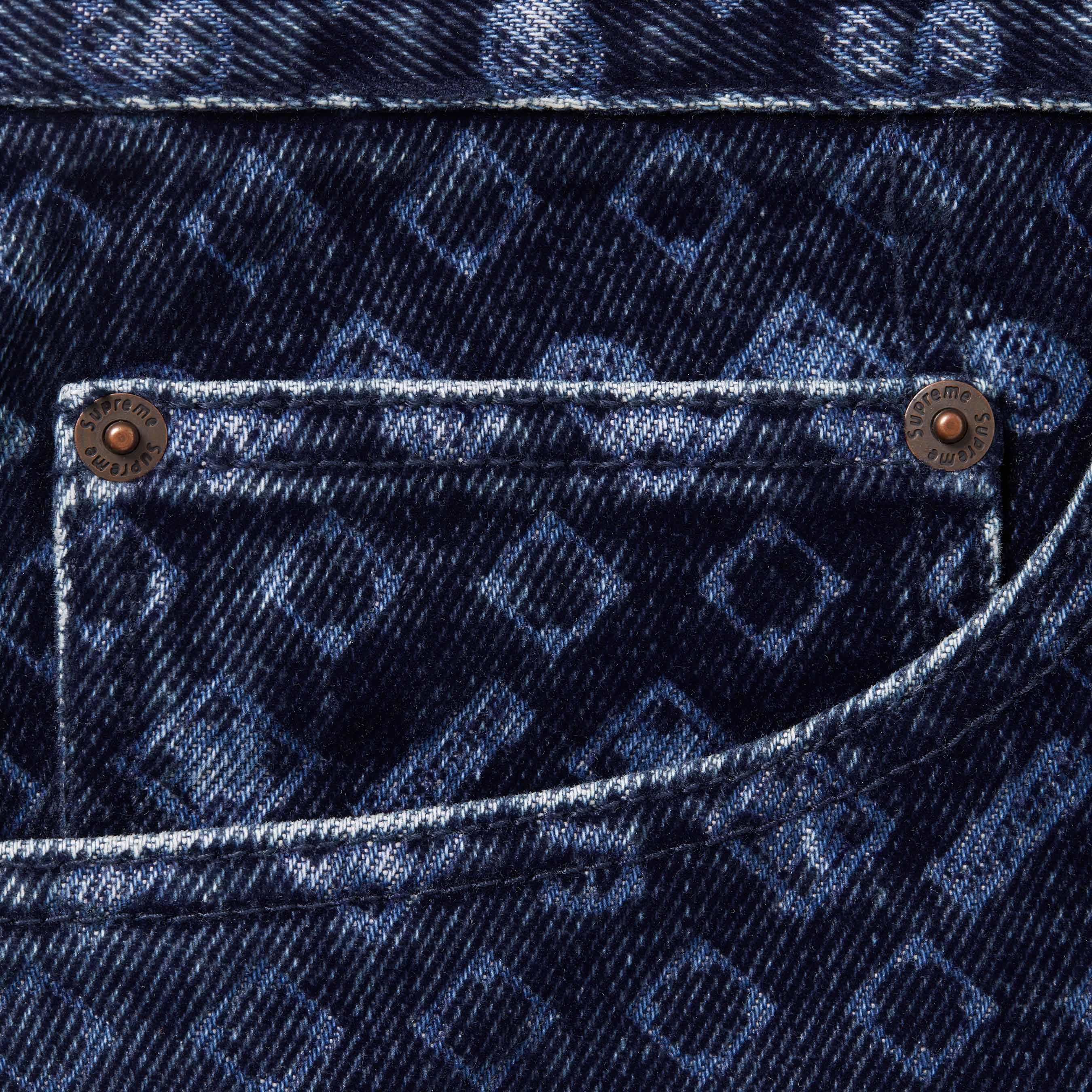 Flocked Loose Fit Jean view 10